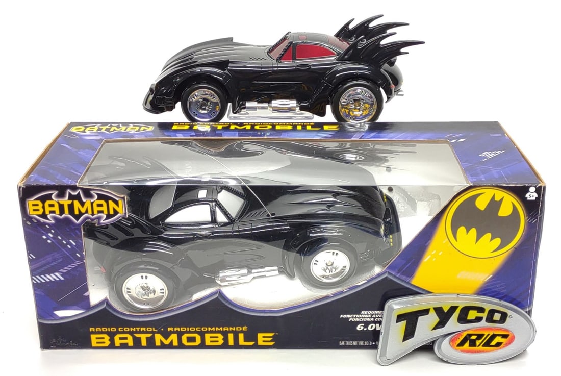 2 Pre-Production Tyco RC Batmobile Sample Toys (1 of 13)