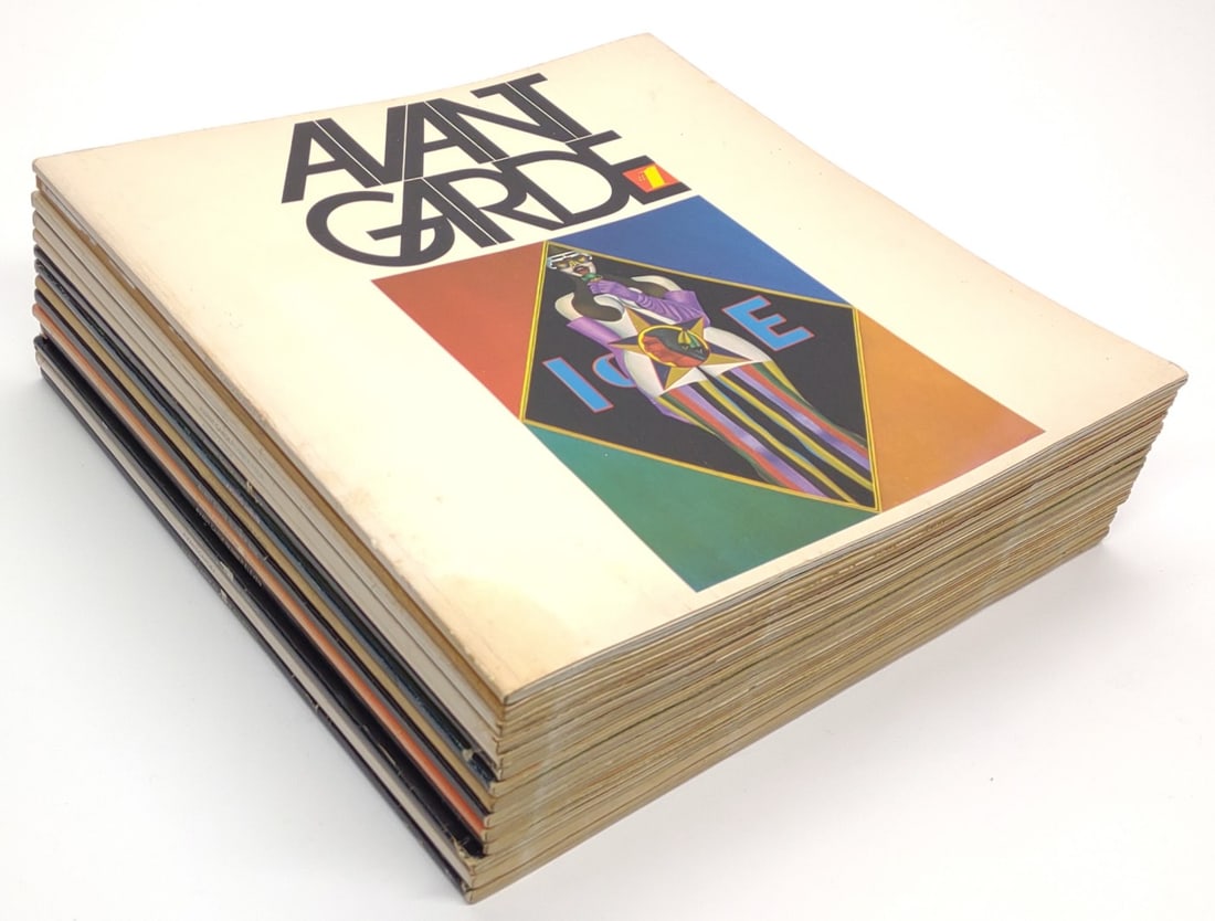 Avant Garde Magazine Series #1-14 (Full Run): Vintage 1968 - 1971 Avant Garde art magazine series. Series includes numbers 1 through 14, full run, complete. includes key issues such as No. 2, "The Marilyn Monroe Trip: A Portfolio of Serigraphic P