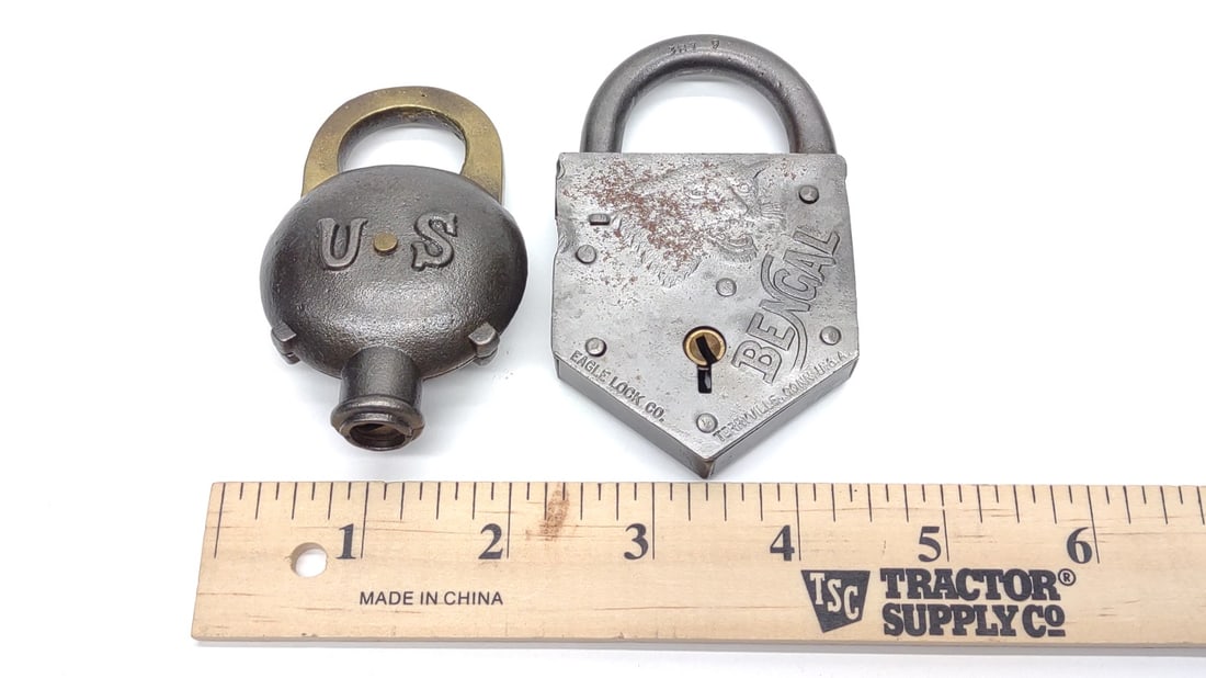 Antique Locks & Skeleton Keys - 2