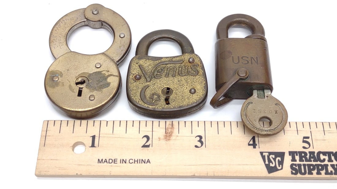 Antique Locks & Skeleton Keys - 5