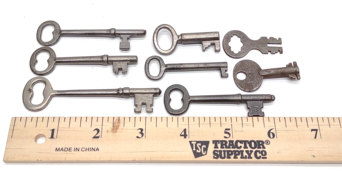 Antique Locks & Skeleton Keys - 6