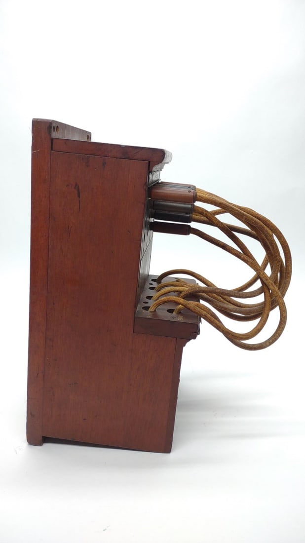 Antique Telephone Switchboard / Patch Box - 6