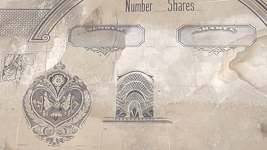 Double Sided Lithograph Stone Printing Block - 7