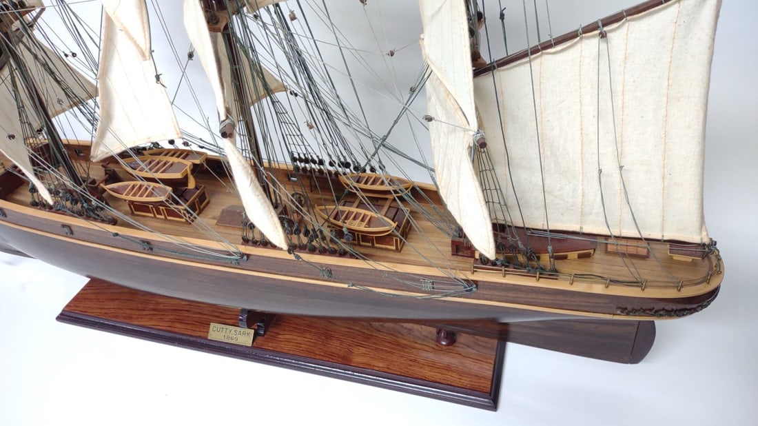 48" Cutty Sark Tea Clipper Ship Scale Model - 6