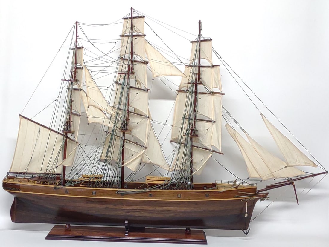 48" Cutty Sark Tea Clipper Ship Scale Model - 8