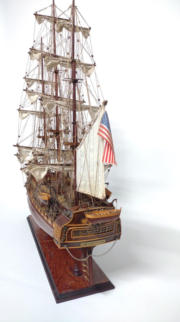 USS Constitution 1797 Scale Model Ship - 7