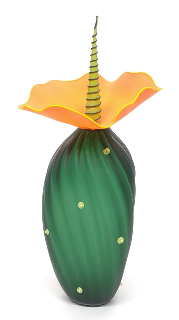 Kliszewski Bobtanical Urchin Art Glass Sculpture (1 of 8)