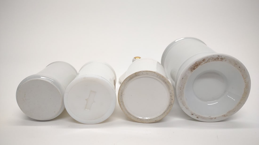 7 Ceramic Apothecary Pharmacy Jars - 10