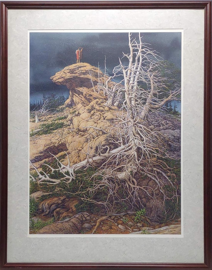 Bev Doolittle Signed Native American Lithograph - 3