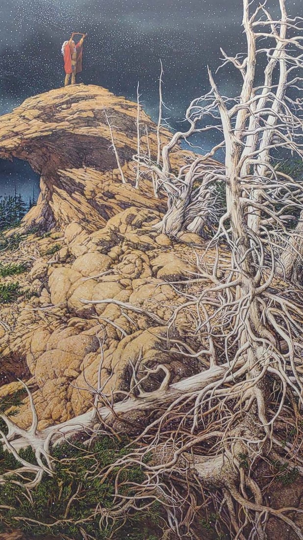Bev Doolittle Signed Native American Lithograph - 4
