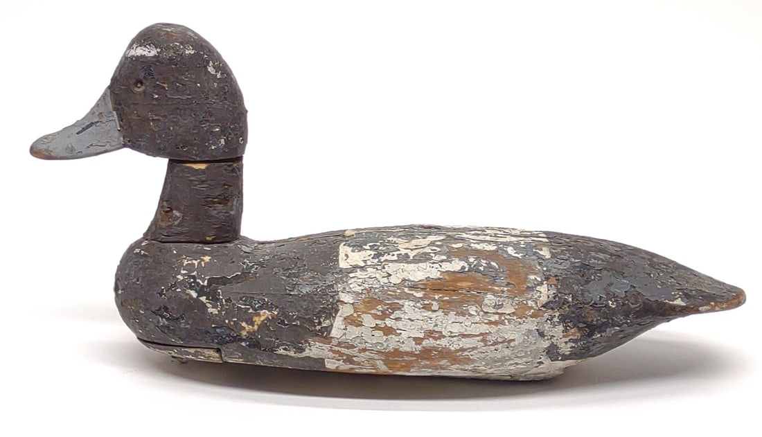 Bluebill Drake Working Duck Decoy (1 of 7)