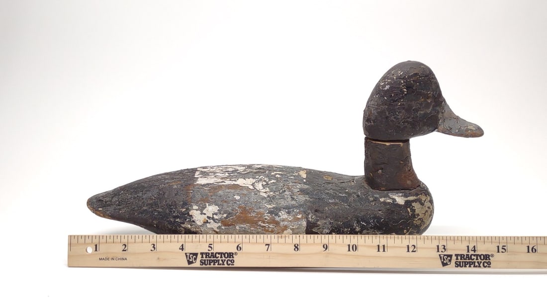 Bluebill Drake Working Duck Decoy - 3