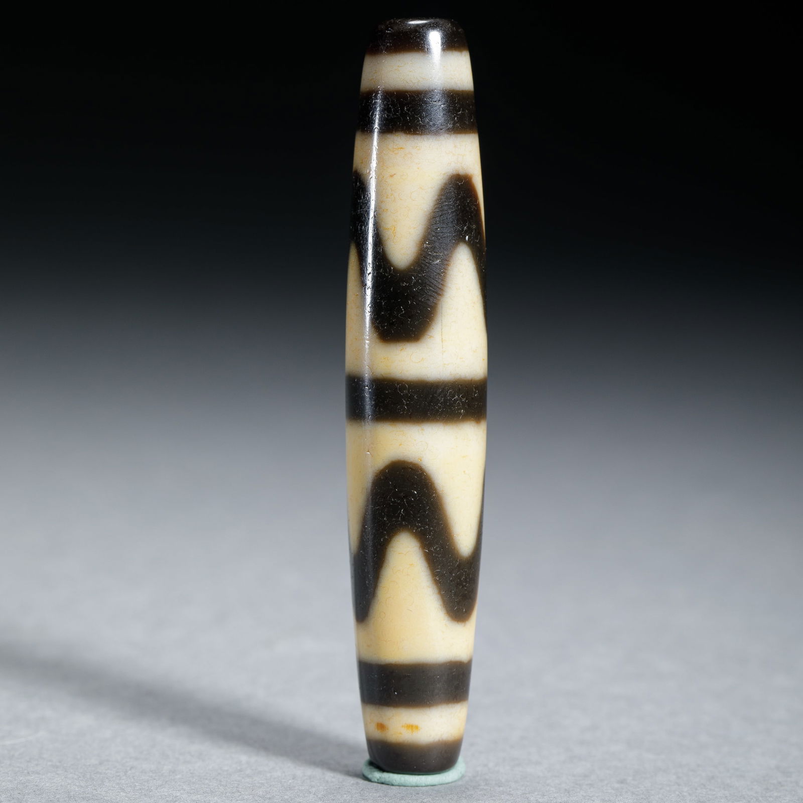 A TIBETAN DZI BEAD (1 of 9)