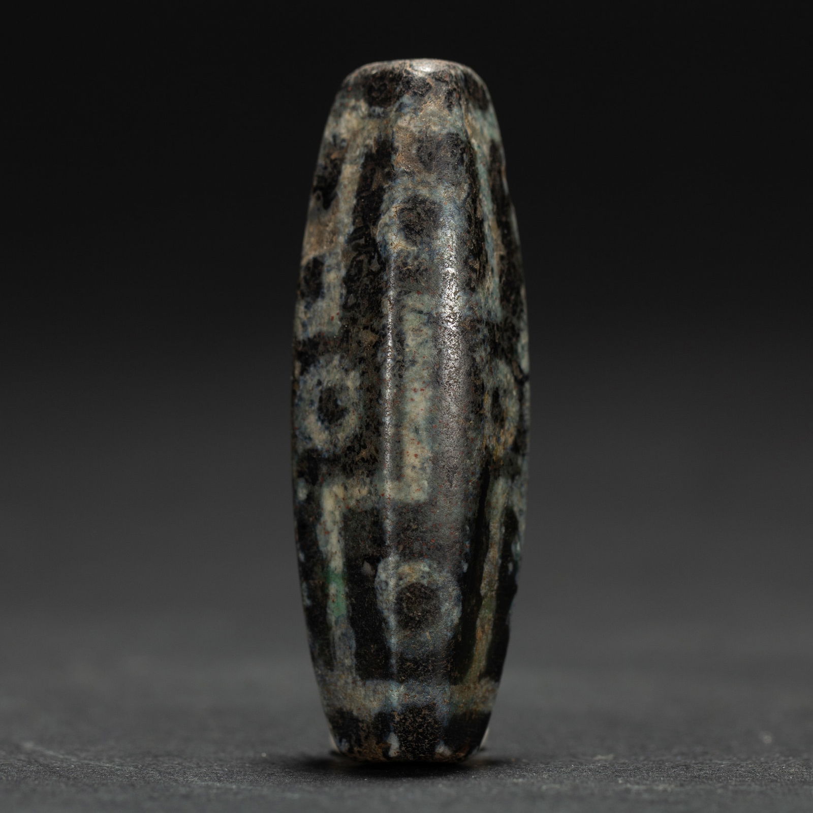 A TIBETAN DZI BEAD (1 of 9)