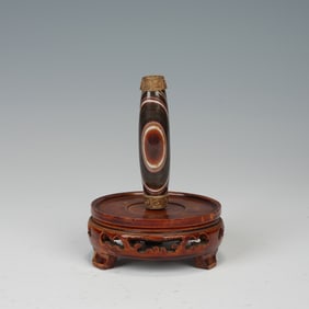 A TIBETAN DZI BEAD