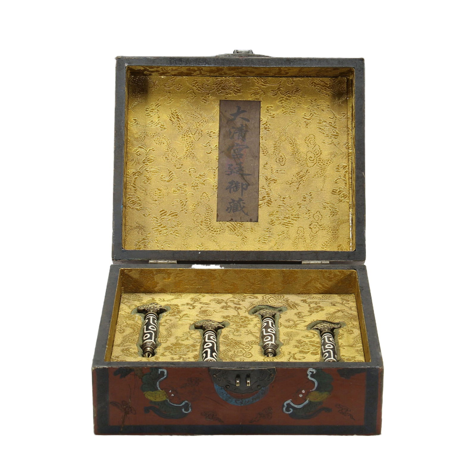 A SET OF TIBETAN DZI BEAD (1 of 7)