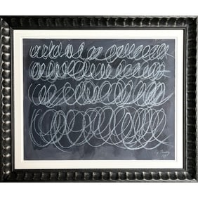 UNTITLED SIGNED CY TWOMBLY