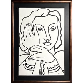 Nadia Signed Fernand Léger