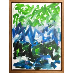 UNTITLED SIGNED JOAN MITCHELL