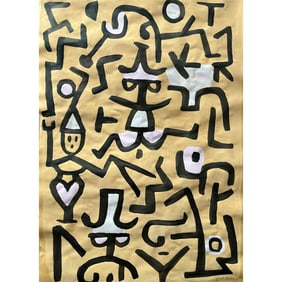 CIRQUE SIGNED PAUL KLEE