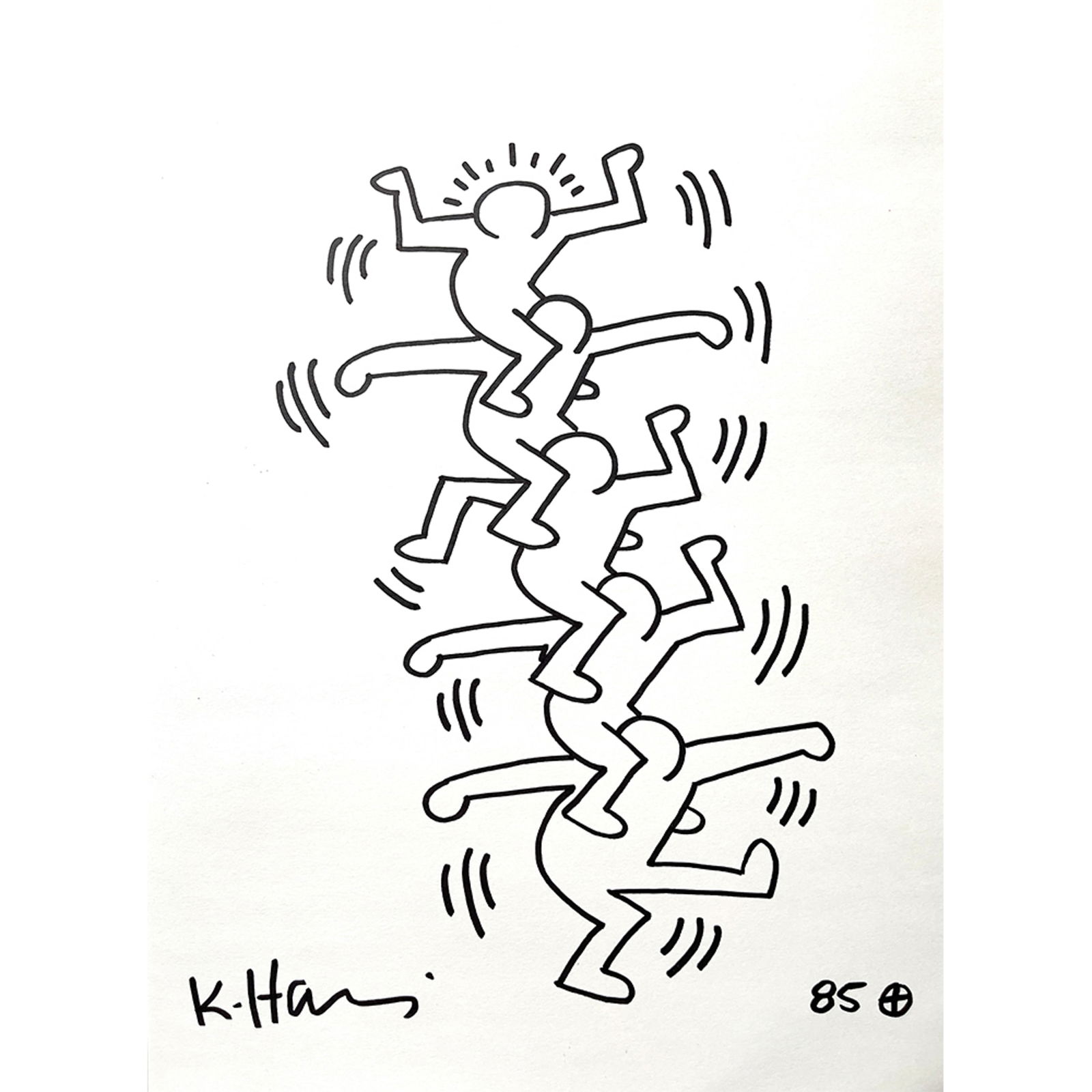 UNTITLED SIGNED KEITH HARING (1 of 4)