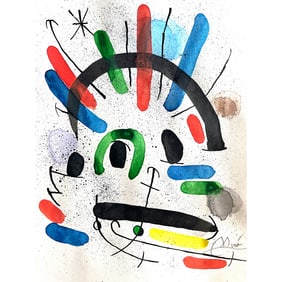 UNTITLED SIGNED JOAN MIRÓ
