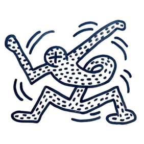 UNTITLED SIGNED KEITH HARING