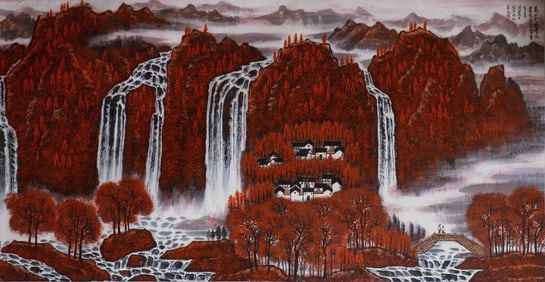 CHINESE LANDSCAPE PAINTING