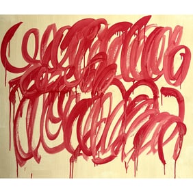 UNTITLED SIGNED CY TWOMBLY