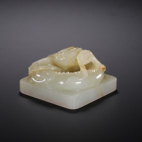 AUSPICIOUS BEAST JADE SEAL