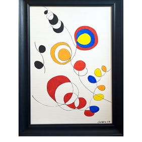 UNTITLED SIGNED ALEXANDER CALDER