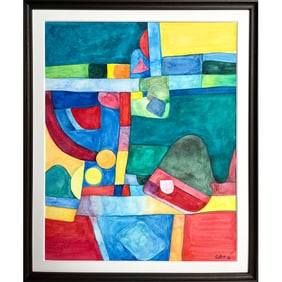 SANS TITRE UNTITLED SIGNED MAURICE ESTÈVE