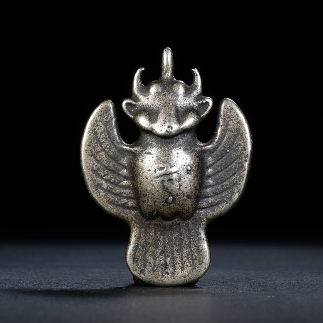 A TIBETAN COPPER ALLOY GARUDA (1 of 5)