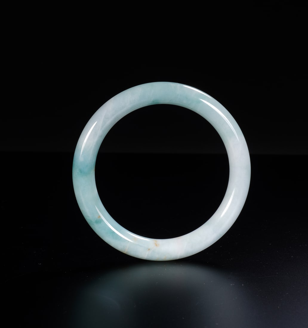 A JADEITE BANGLE - 6