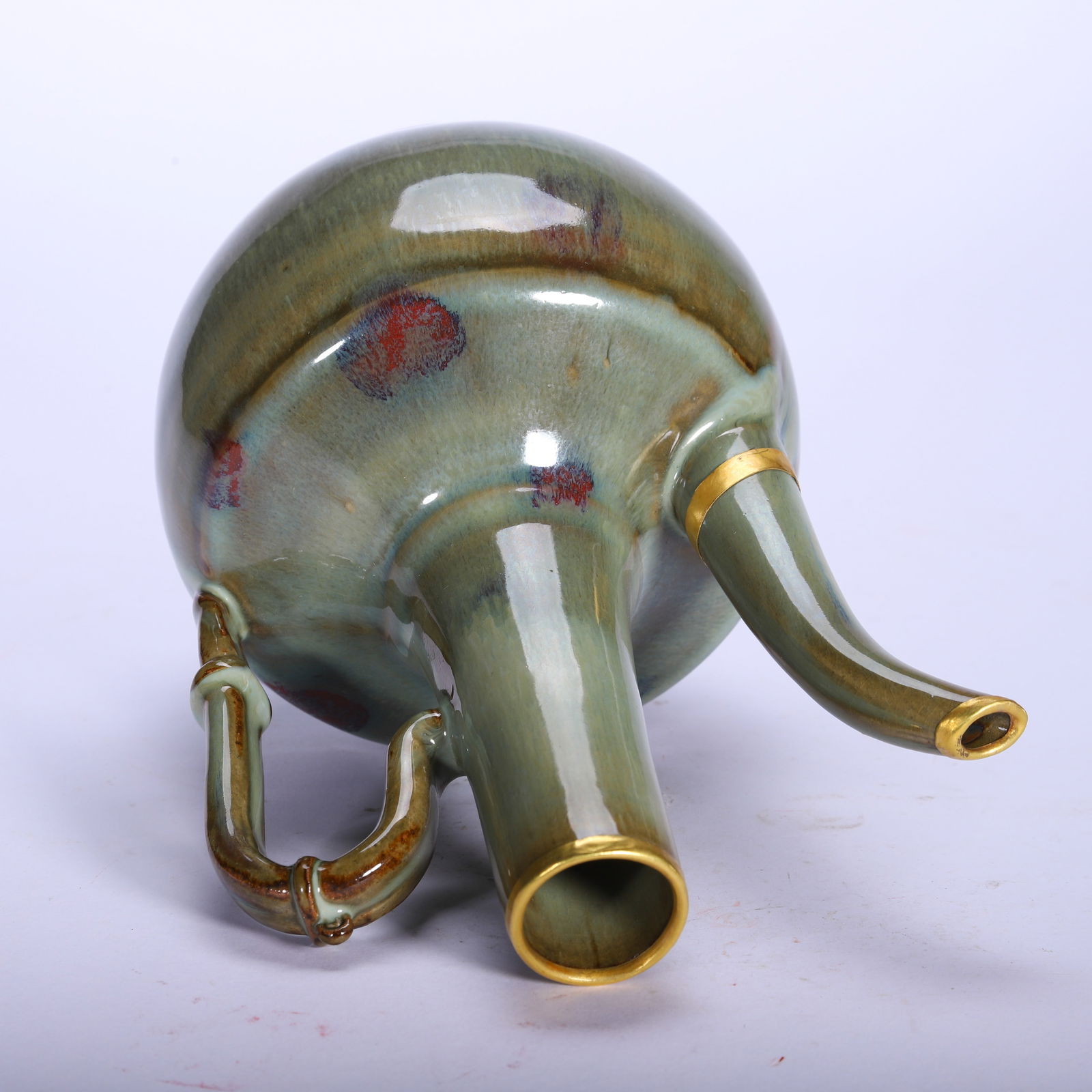 A JUN-WARE KETTLE - 8