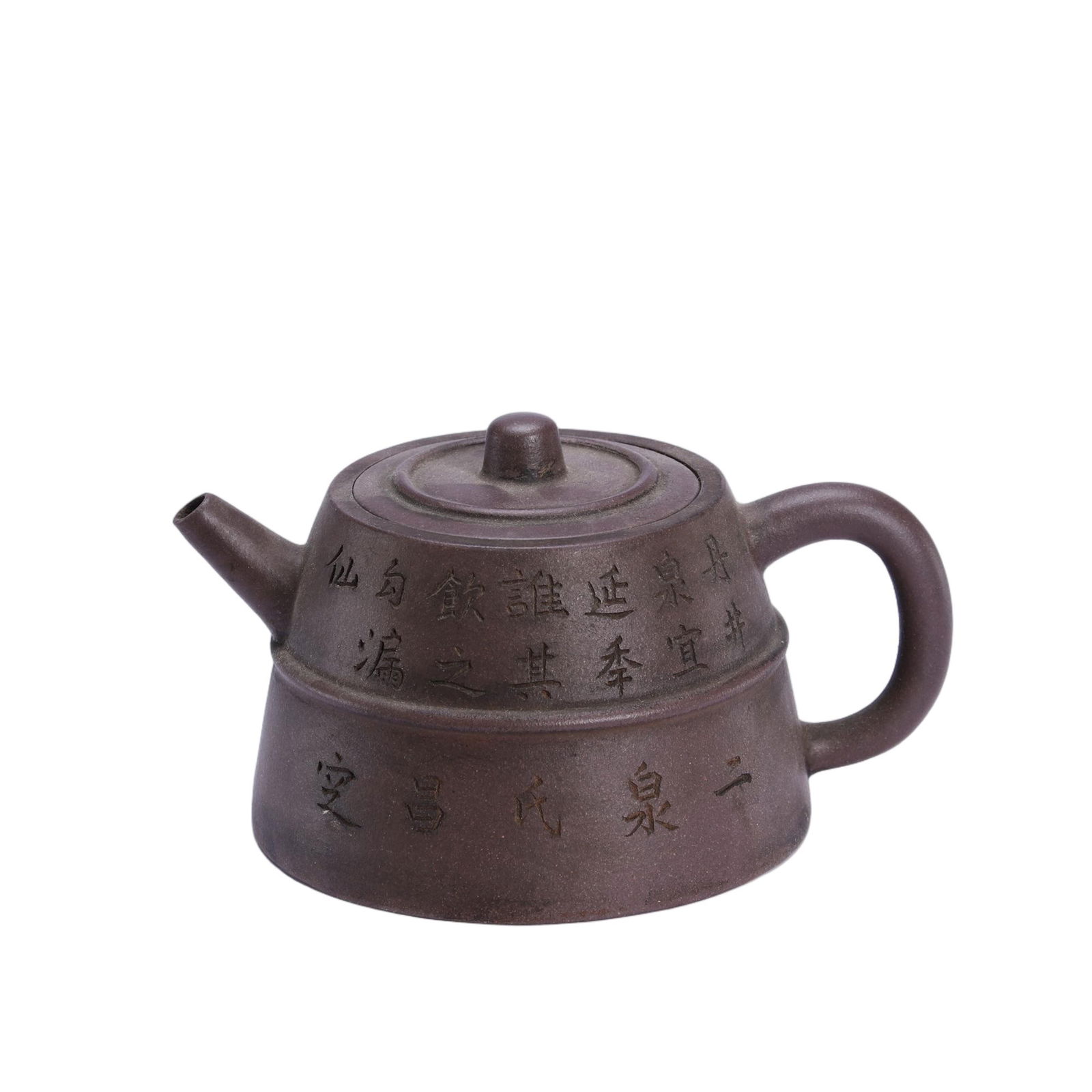 A YIXING GLAZE ZISHA TEAPOT (1 of 9)