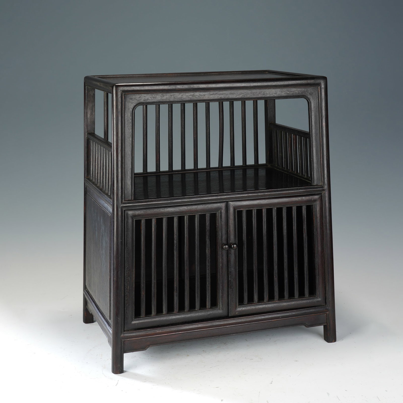 Chinese Zitan Tea Cabinet (1 of 7)