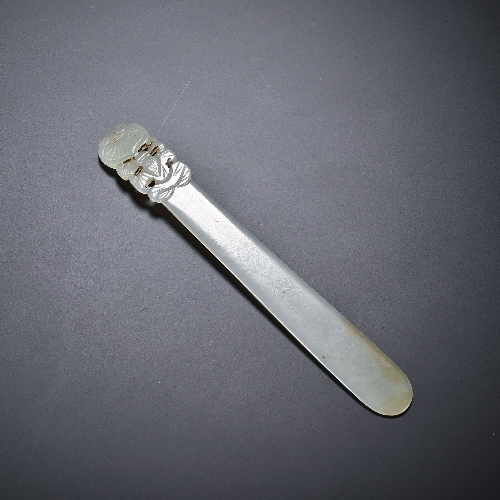 A Chinese Hetian Jade Hairpin (1 of 6)