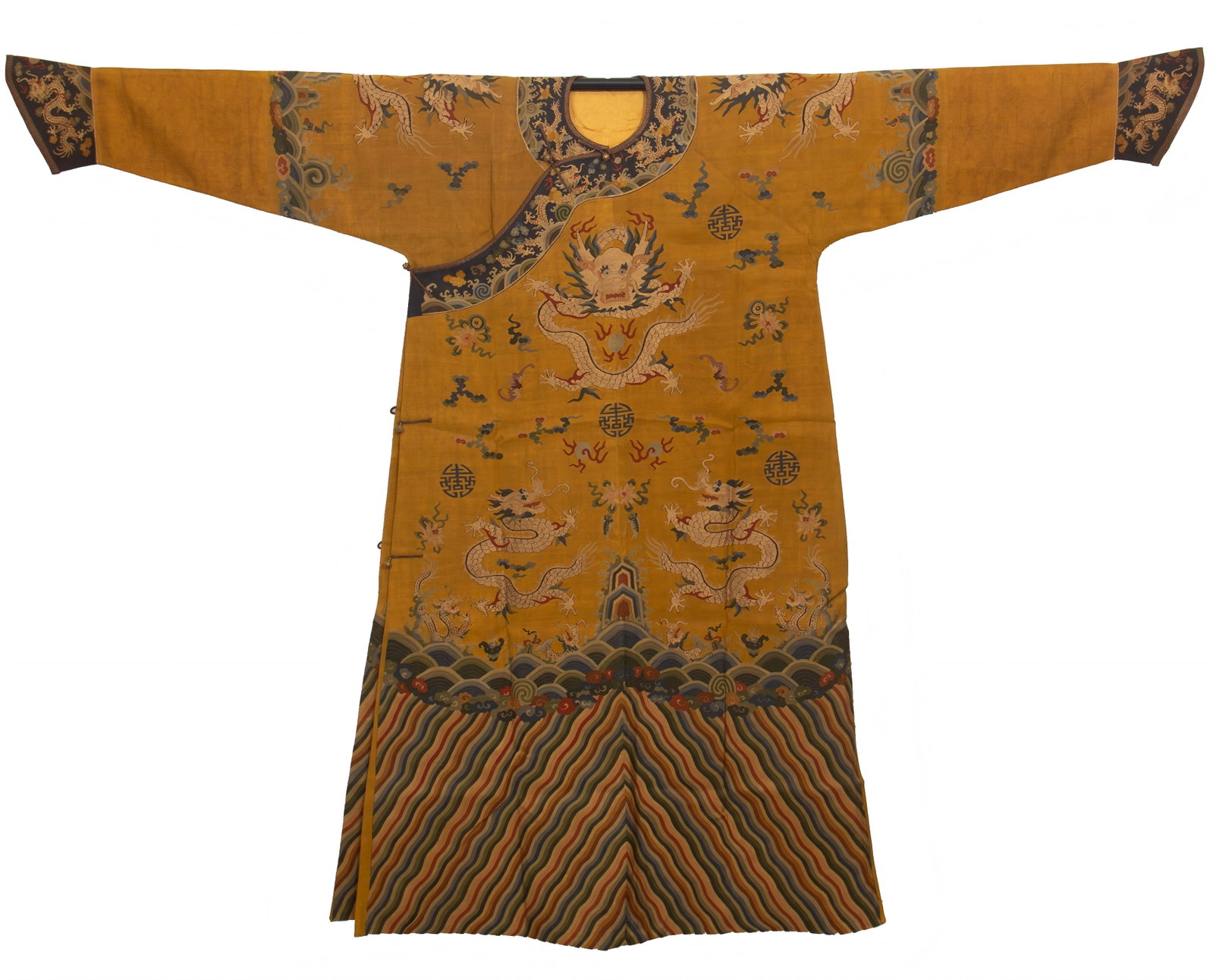 Chinese Kesi Weave Imperial Dragon Robe (1 of 14)