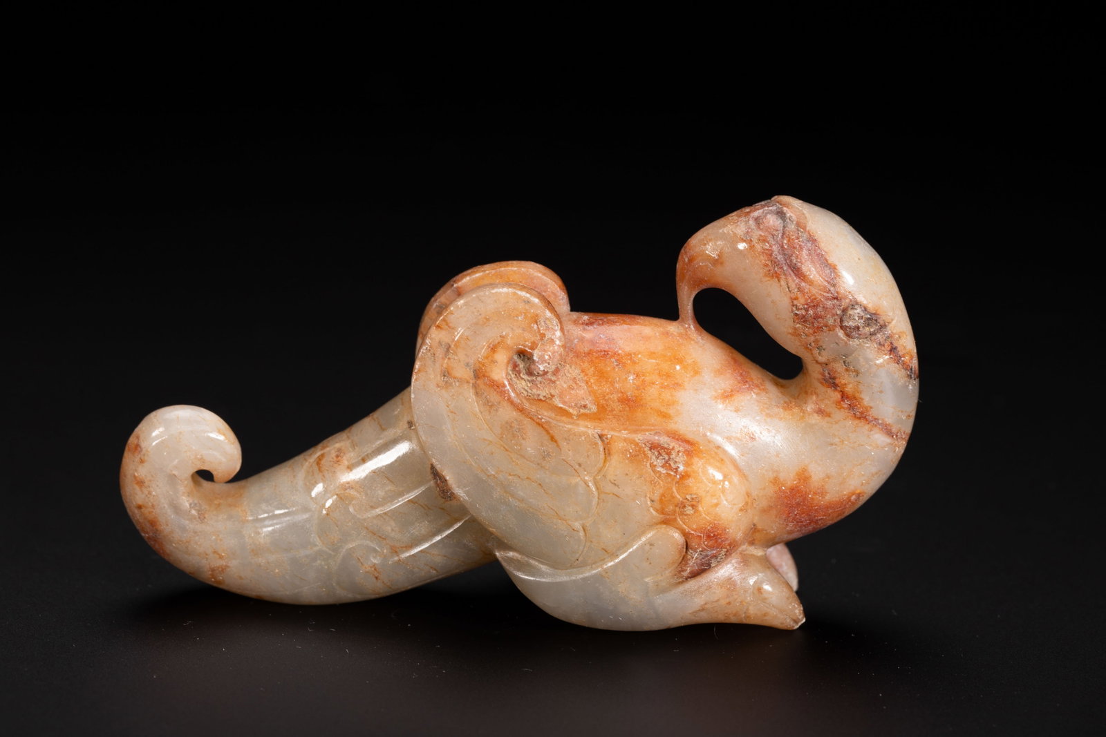A Chinese Hetian Jade Bixie Carving (1 of 9)