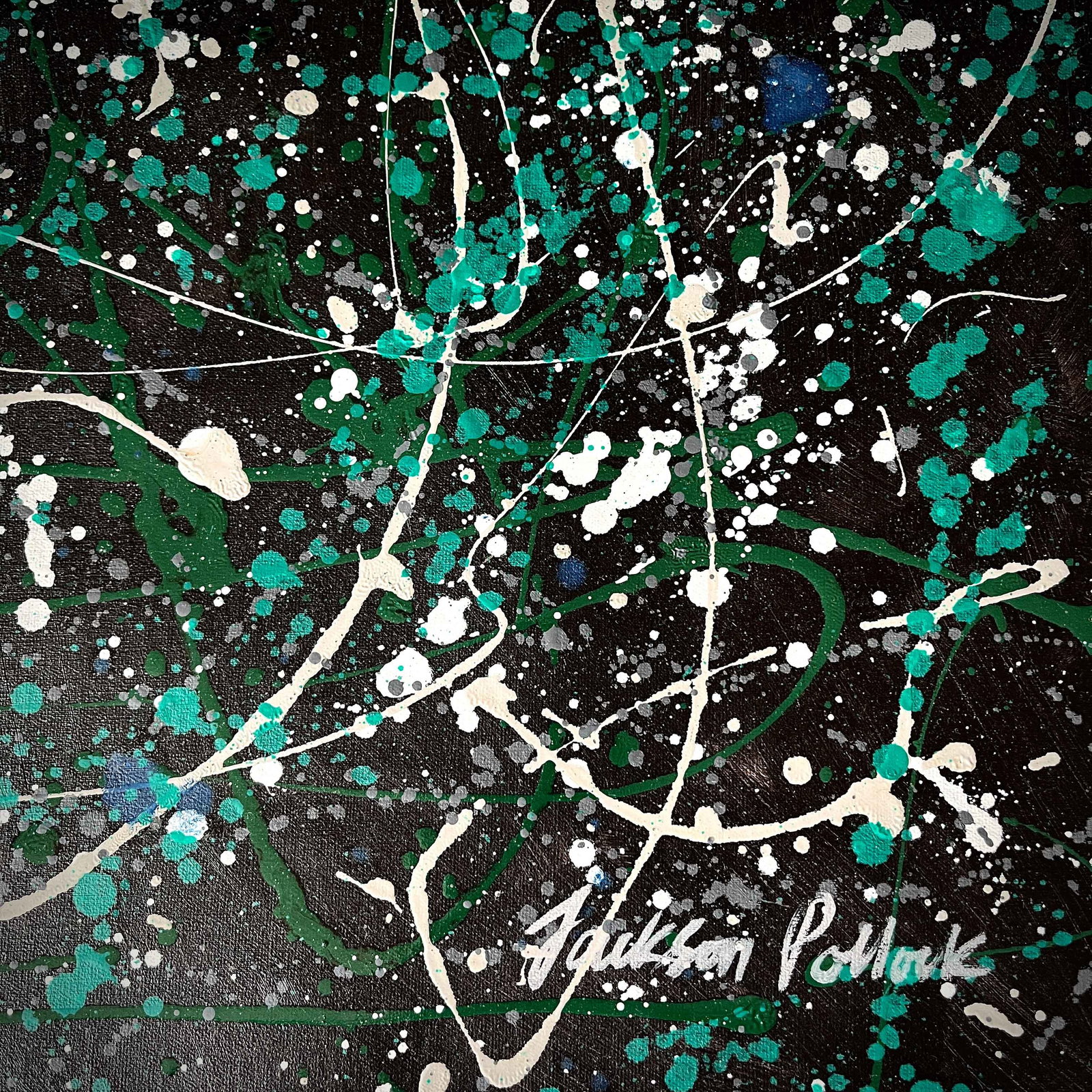 COMPOSITION SIGNED JACKSON POLLOCK - 3