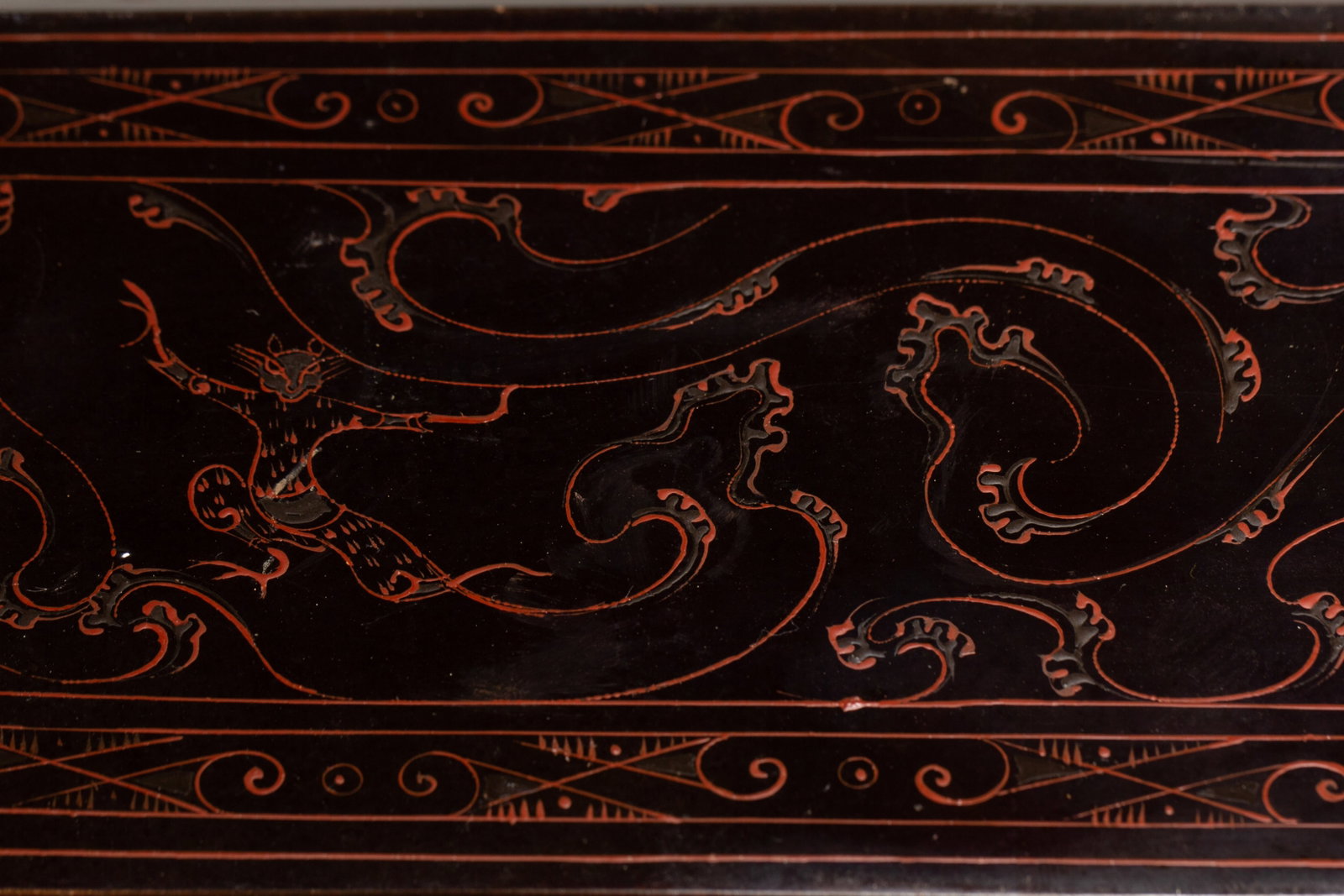 Chinese Lacquerware Box - 3