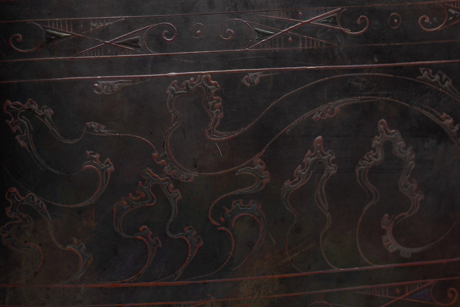 Chinese Lacquerware Box - 6