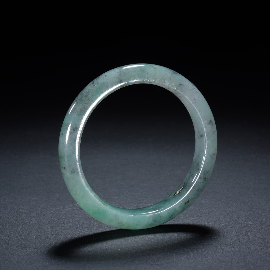 Chinese Jadeite Bangle (1 of 6)
