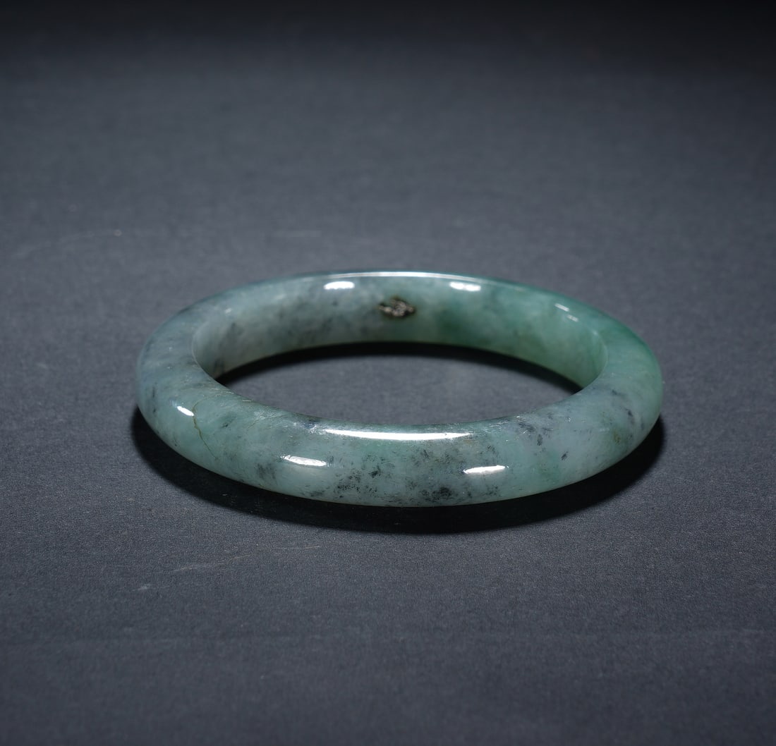 Chinese Jadeite Bangle - 6