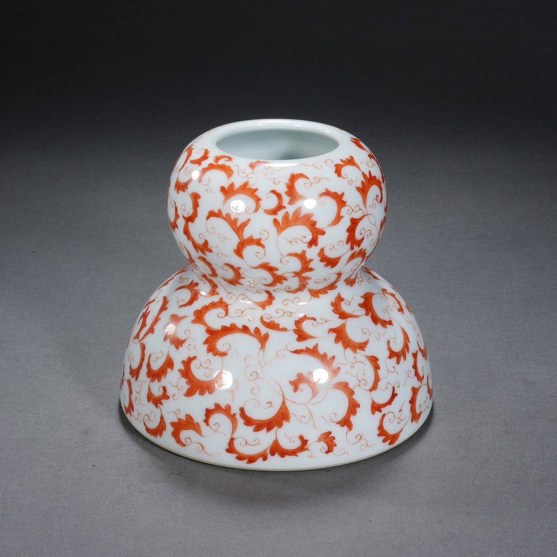 Chinese Iron-Red Gourd-Form Vase (1 of 8)