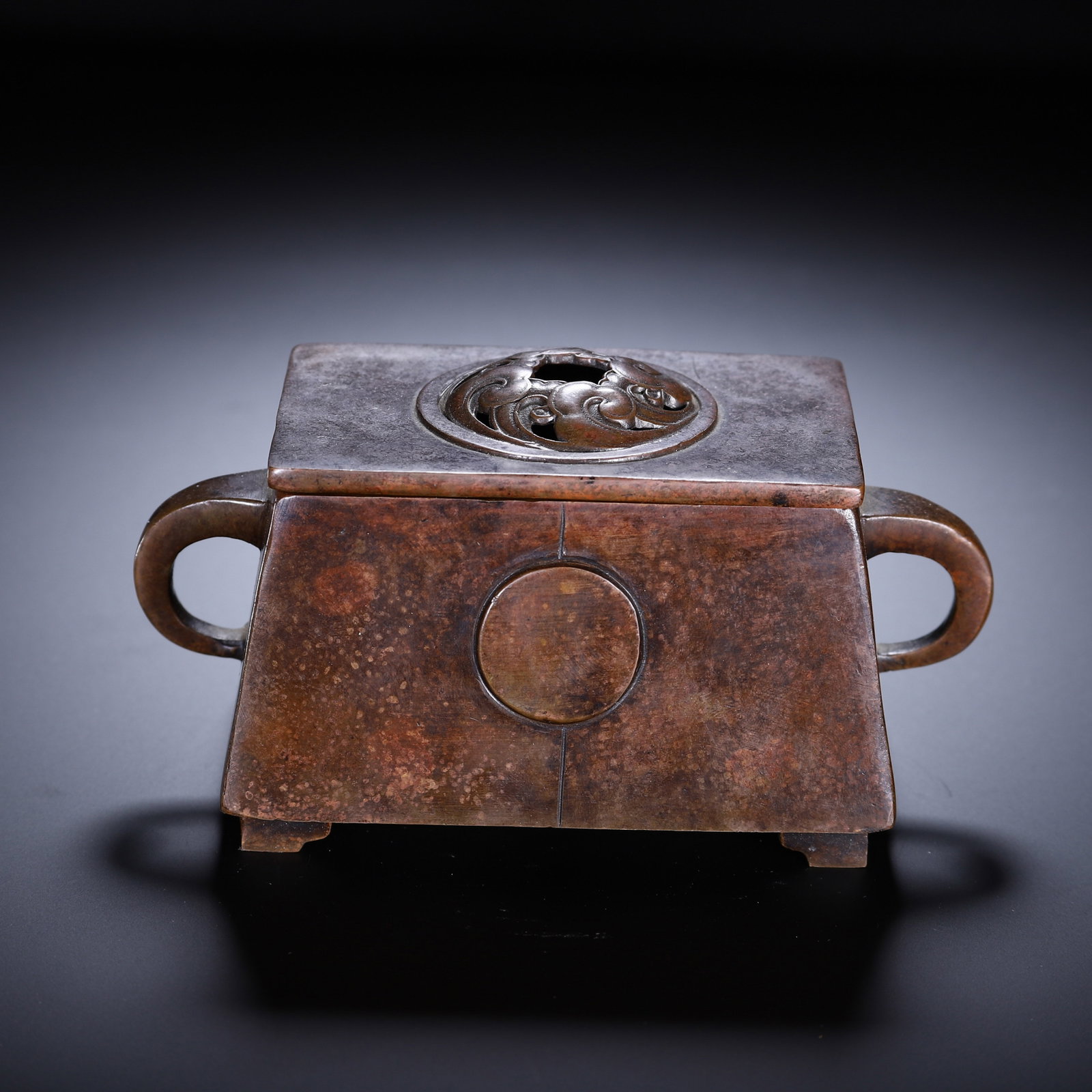 Chinese Bronze Incense Burner (1 of 9)