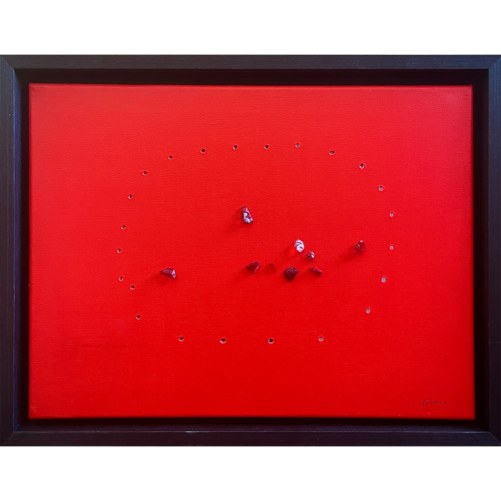 CONCETTO SPAZIALE SIGNED LUCIO FONTANA (1 of 6)