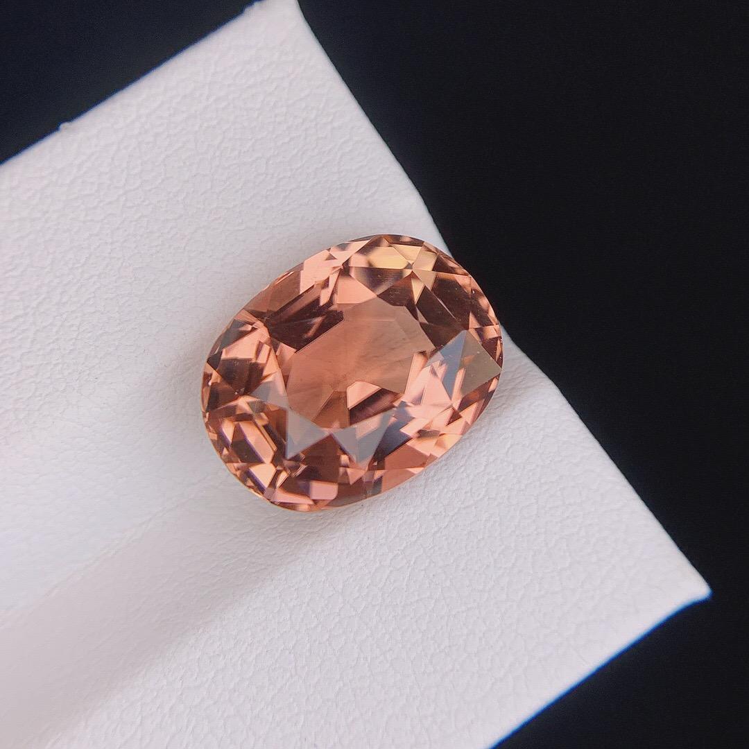 9.54 CT  Natural Orange Tourmaline Loose stone (1 of 5)