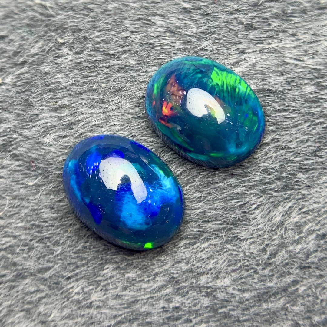 4.66 CTW Natural Black Opal Loose Stone with Certificate (1 of 3)